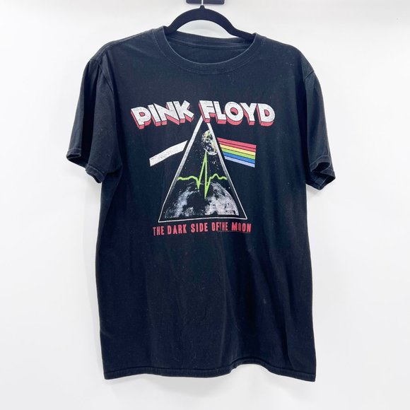 Pink Floyd Tops - Pink Floyd Women's Vintage Black Oversized Band Tee Size M
